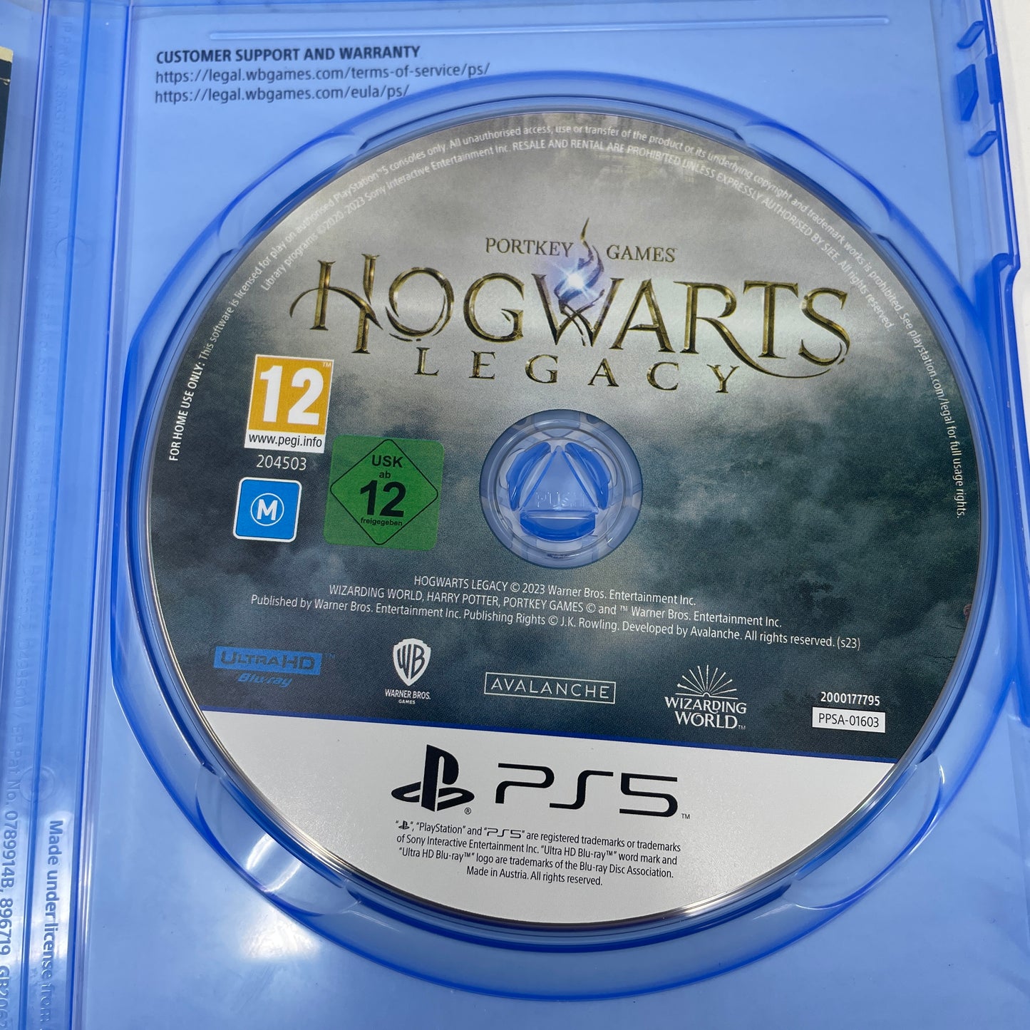 Hogwarts Legacy (Sony PlayStation 5 PS5, 2023) PAL