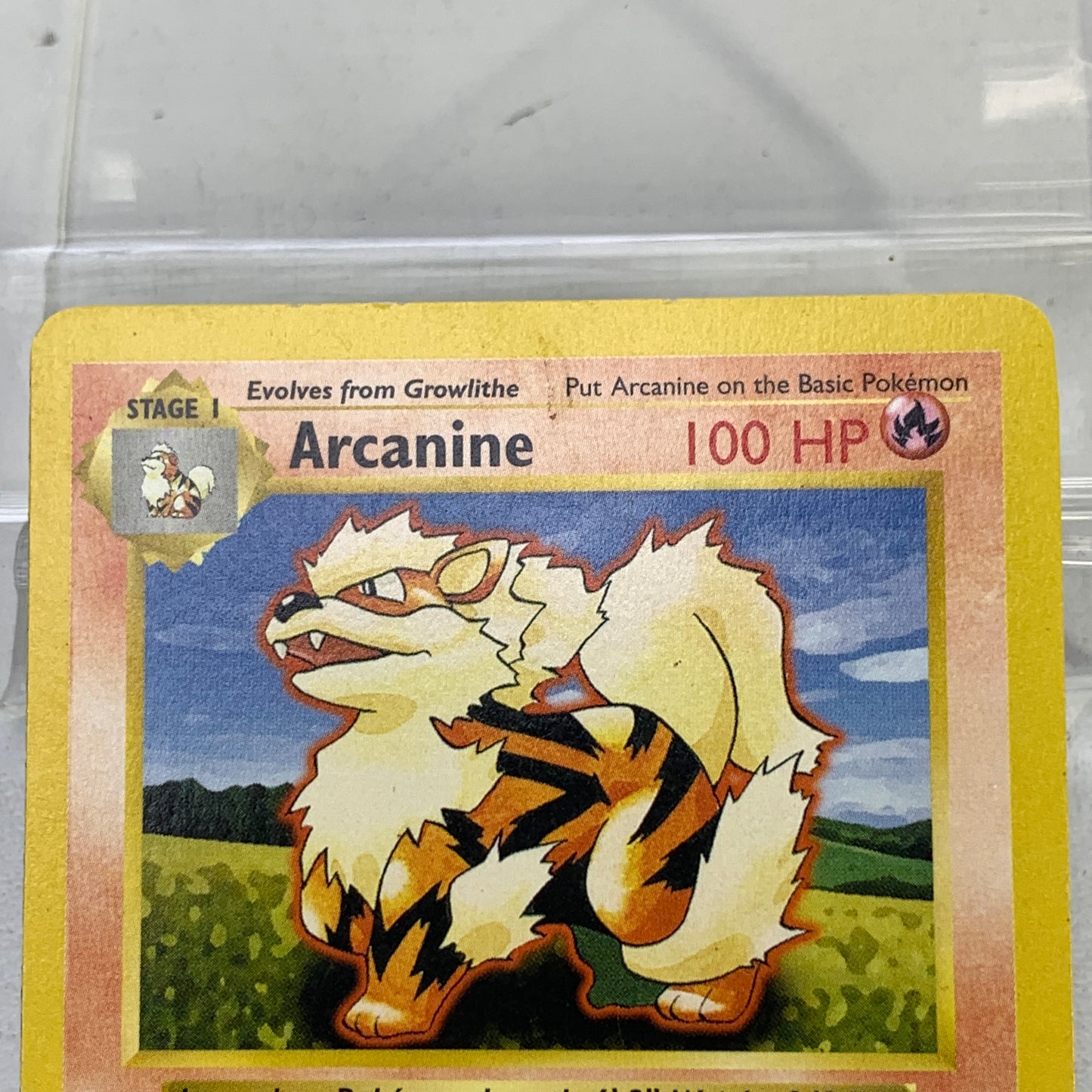 Pokémon TCG Base Set Arcanine [Shadowless] 23/102 Regular English