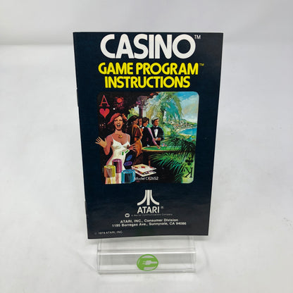 Casino (Atari 2600, 1977)