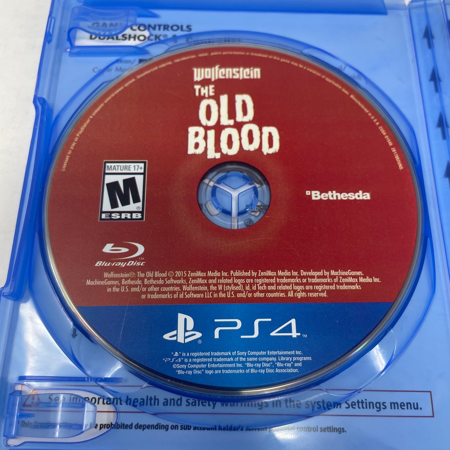 Wolfenstein The New Order and The Old Blood (Sony PlayStation 4 PS4, 2017)
