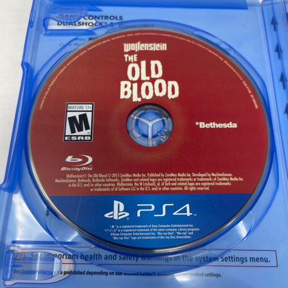 Wolfenstein The New Order and The Old Blood (Sony PlayStation 4 PS4, 2017)