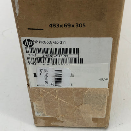 New HP Probook 460 G11 16" Core Ultra 5 125U 1.3GHz 32GB RAM 512GB SSD Laptop