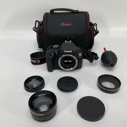 Canon EOS 2000D 24.1MP DSLR Camera