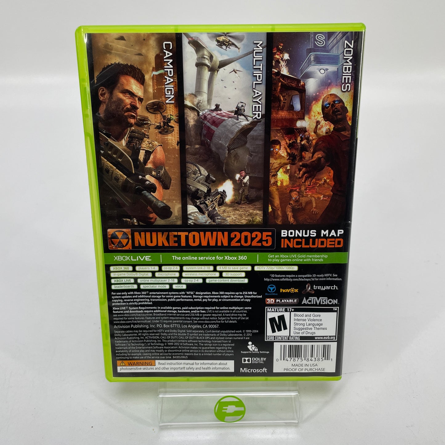 Call of Duty Black Ops II (Microsoft Xbox 360, 2012)