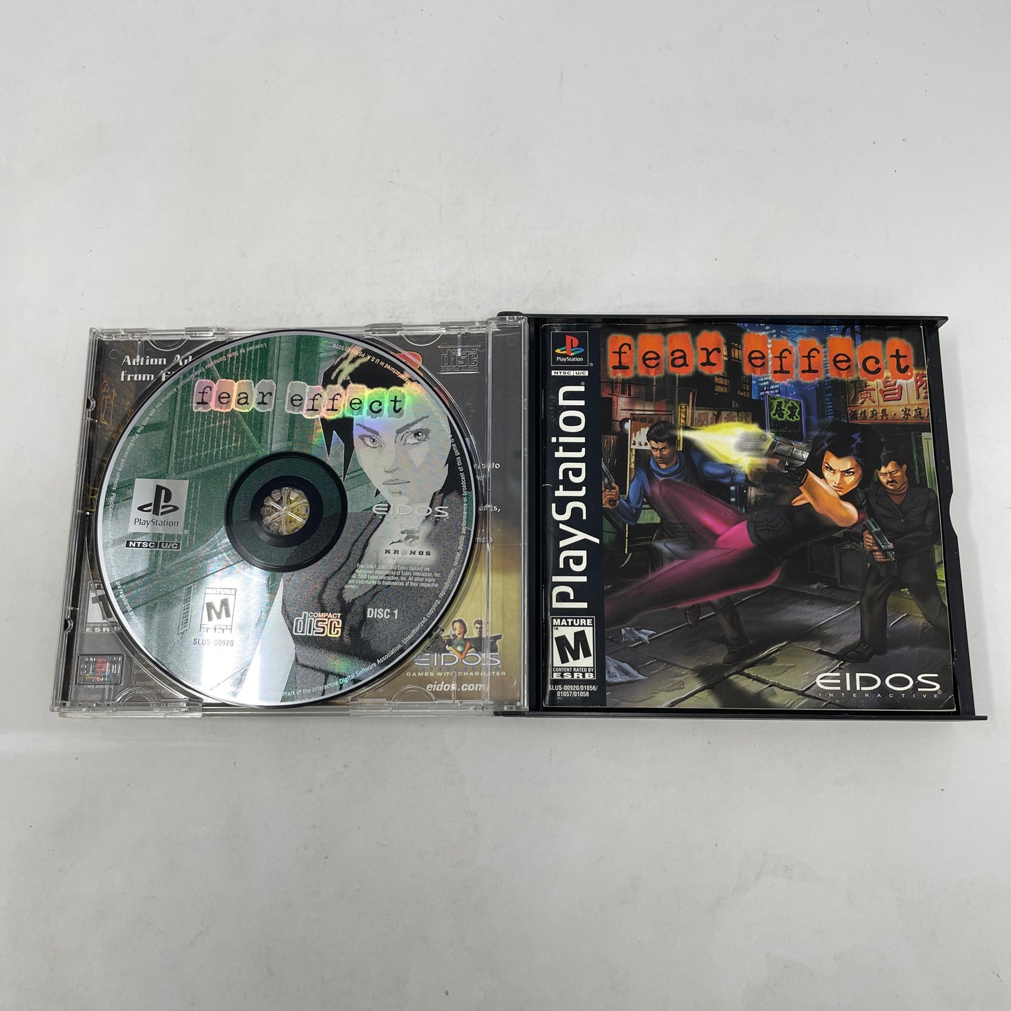 Fear Effect (Sony PlayStation 1 PS1, 2000)