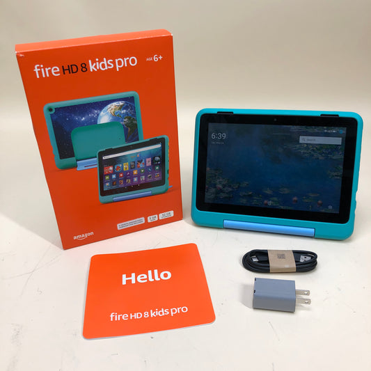 WiFi Only Amazon Fire HD 8 Kids Pro 32GB Hello Teal