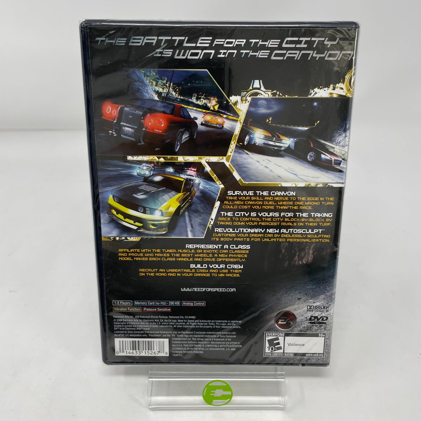 New Need for Speed Carbon (Sony PlayStation 2 PS2, 2006)