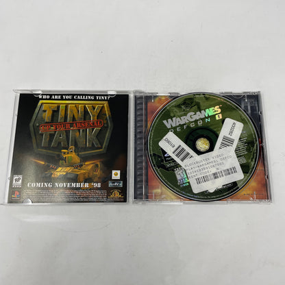 War Games Defcon 1 (Sony PlayStation 1 PS1, 1998)