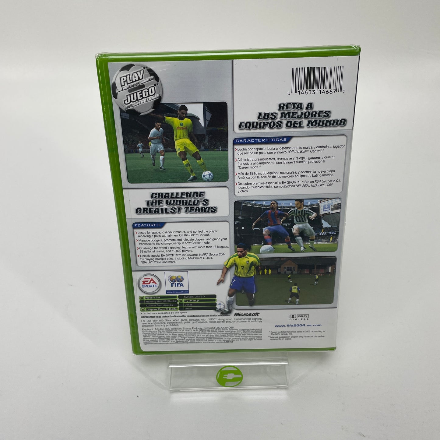 New FIFA 2004 (Microsoft Xbox, 2003)