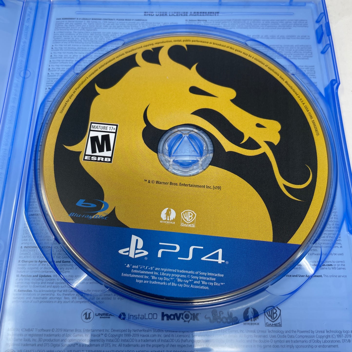 Mortal Kombat 11 (Sony PlayStation 4 PS4, 2019)