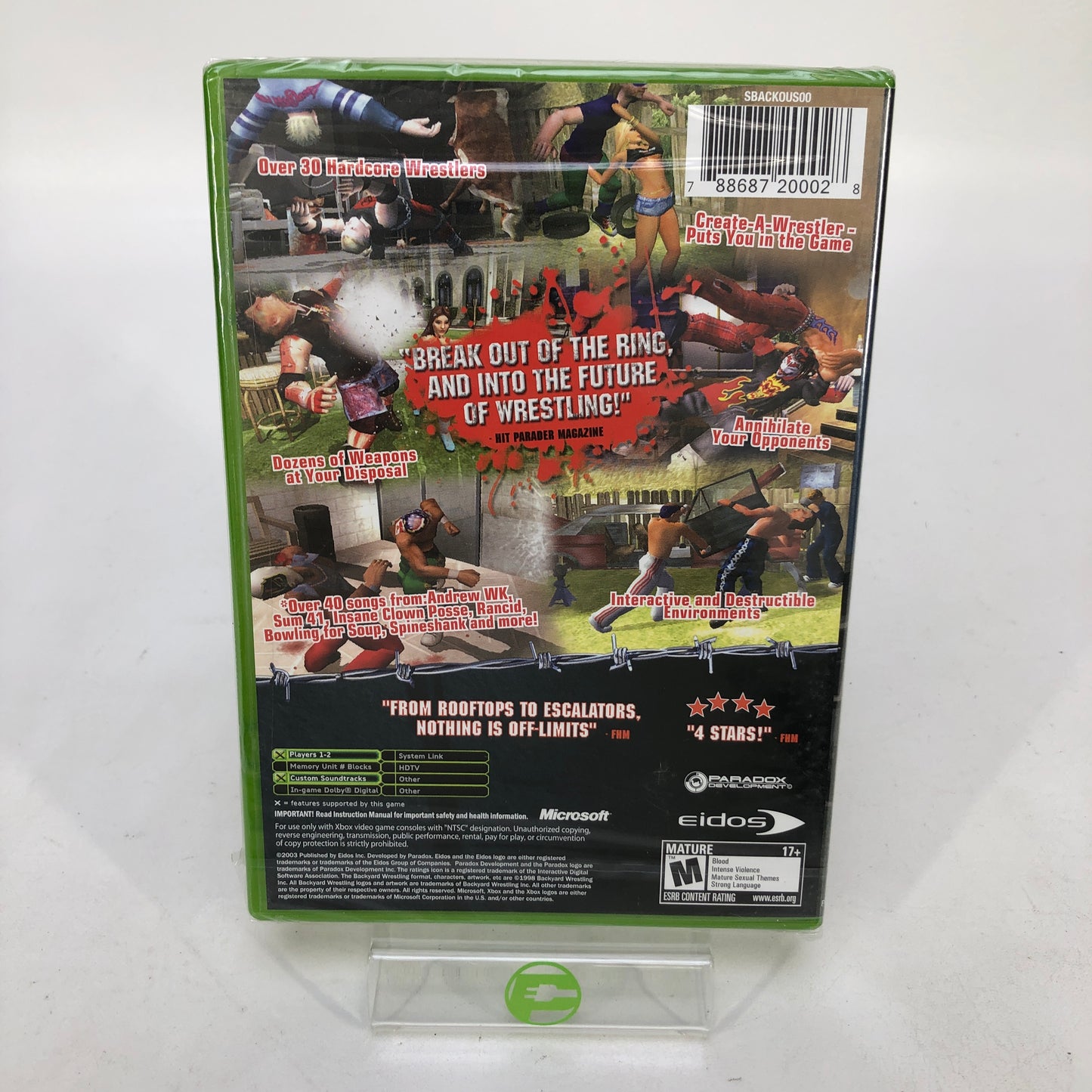 New Backyard Wrestling (Microsoft Xbox, 2003)