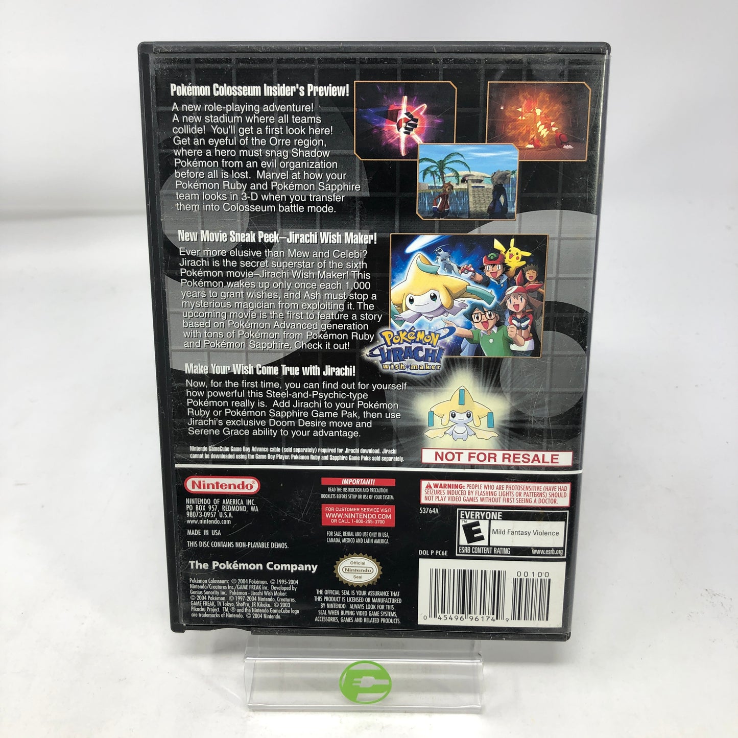 Pokemon Colosseum [Bonus Disc] (Nintendo GameCube, NaN)