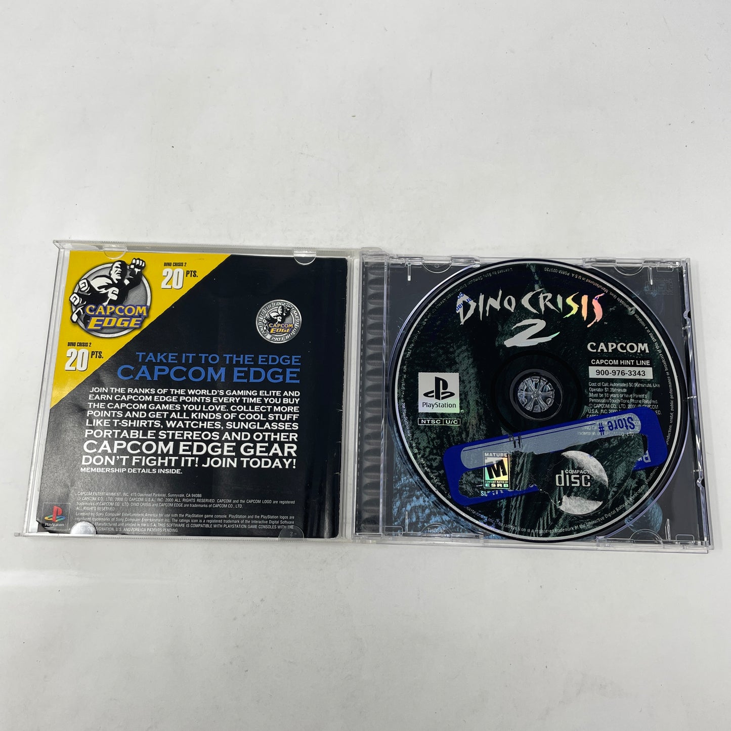 Dino Crisis 2 (Sony PlayStation 1 PS1, 2000)
