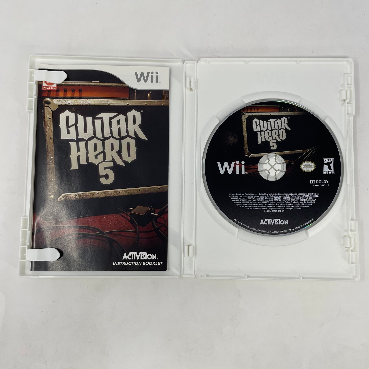 Guitar Hero 5 (Nintendo Wii, 2009)