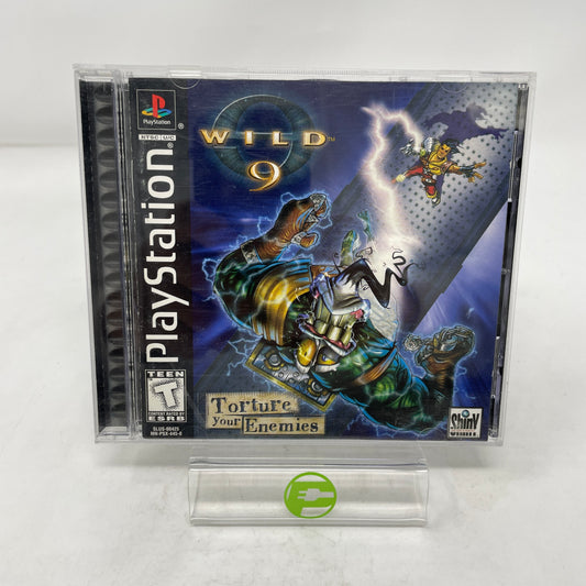 Wild 9 (Sony PlayStation 1 PS1, 1998)