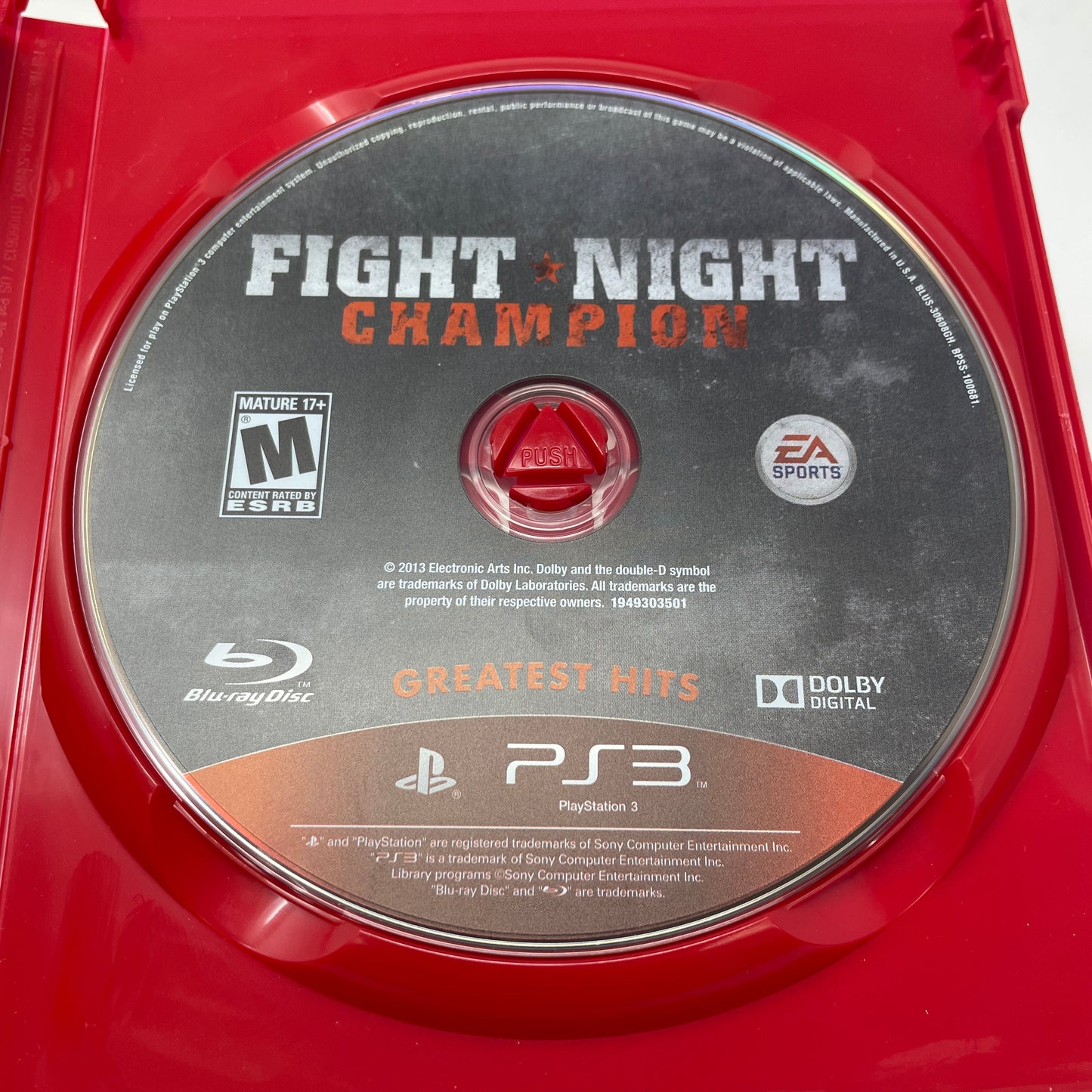 Fight Night Champion (Sony PlayStation 3 PS3, 2011)