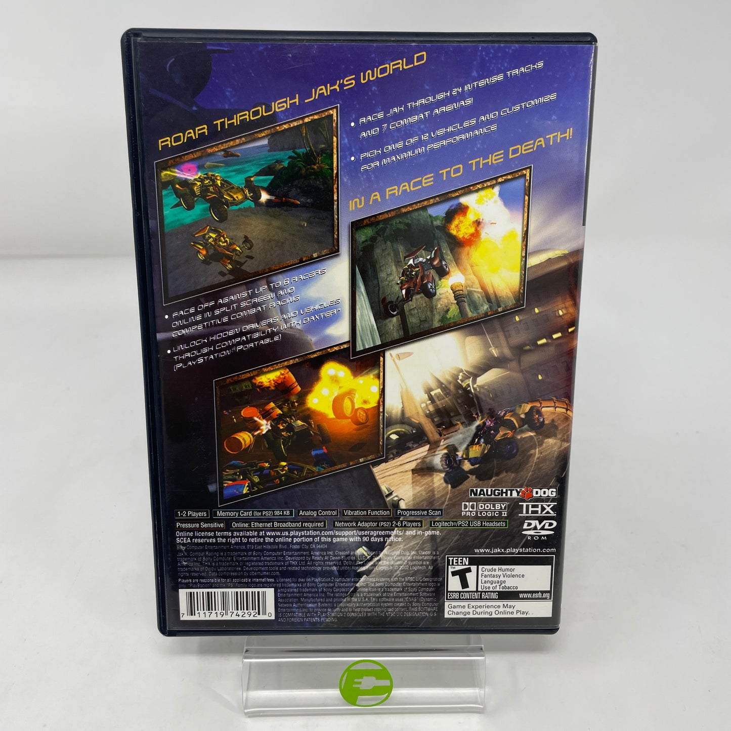 Jak X Combat Racing (Sony PlayStation 2 PS2, 2005)