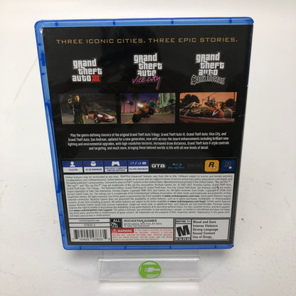 Grand Theft Auto: The Trilogy [Definitive Edition](Sony PlayStation 4 PS4, 2021)