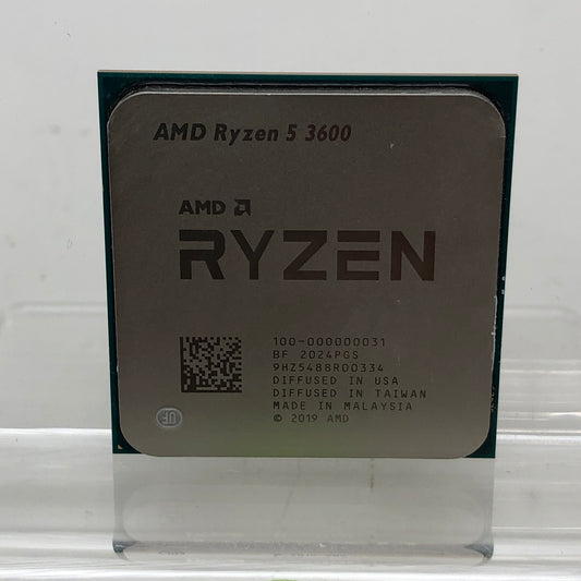 AMD Ryzen 5 3600 3.60GHz 6 Core 100-000000031 12 Thread AM4