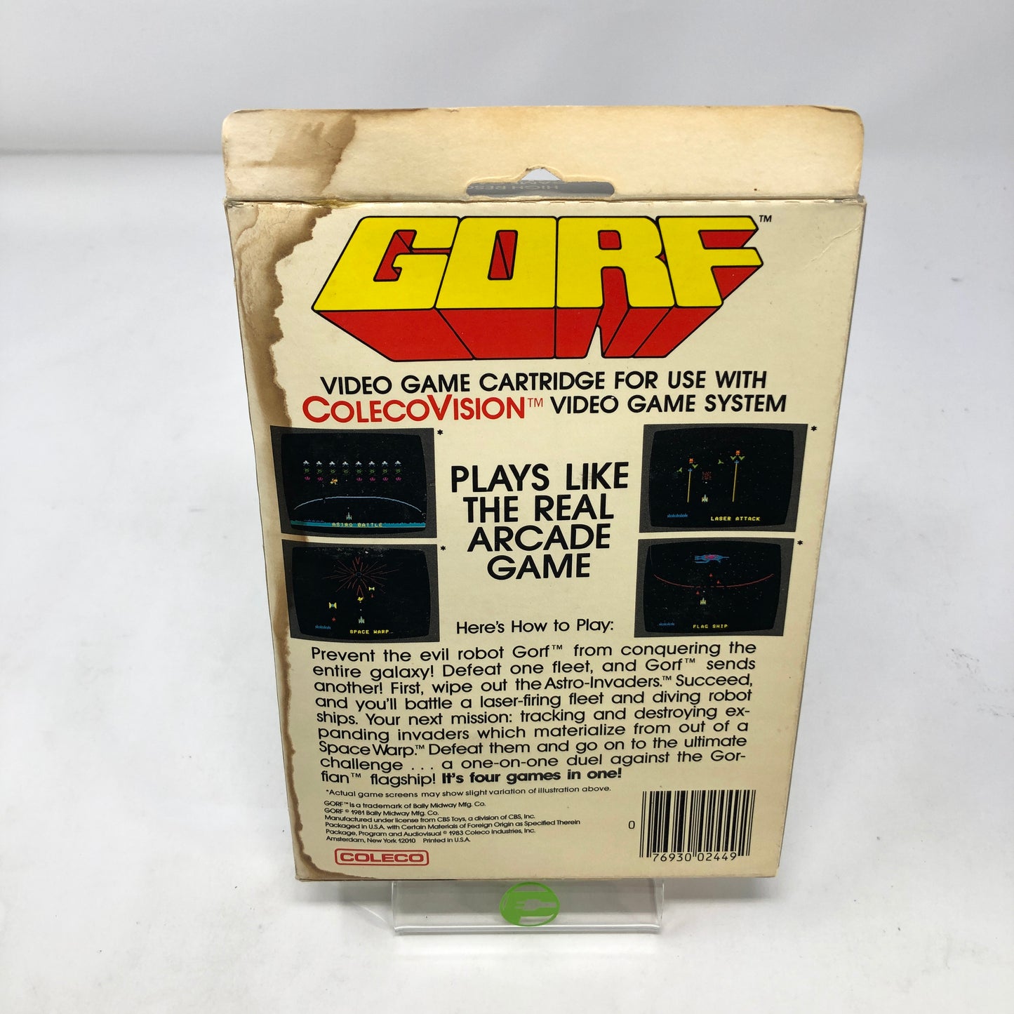 New Gorf (Coleco Vision, 1982)