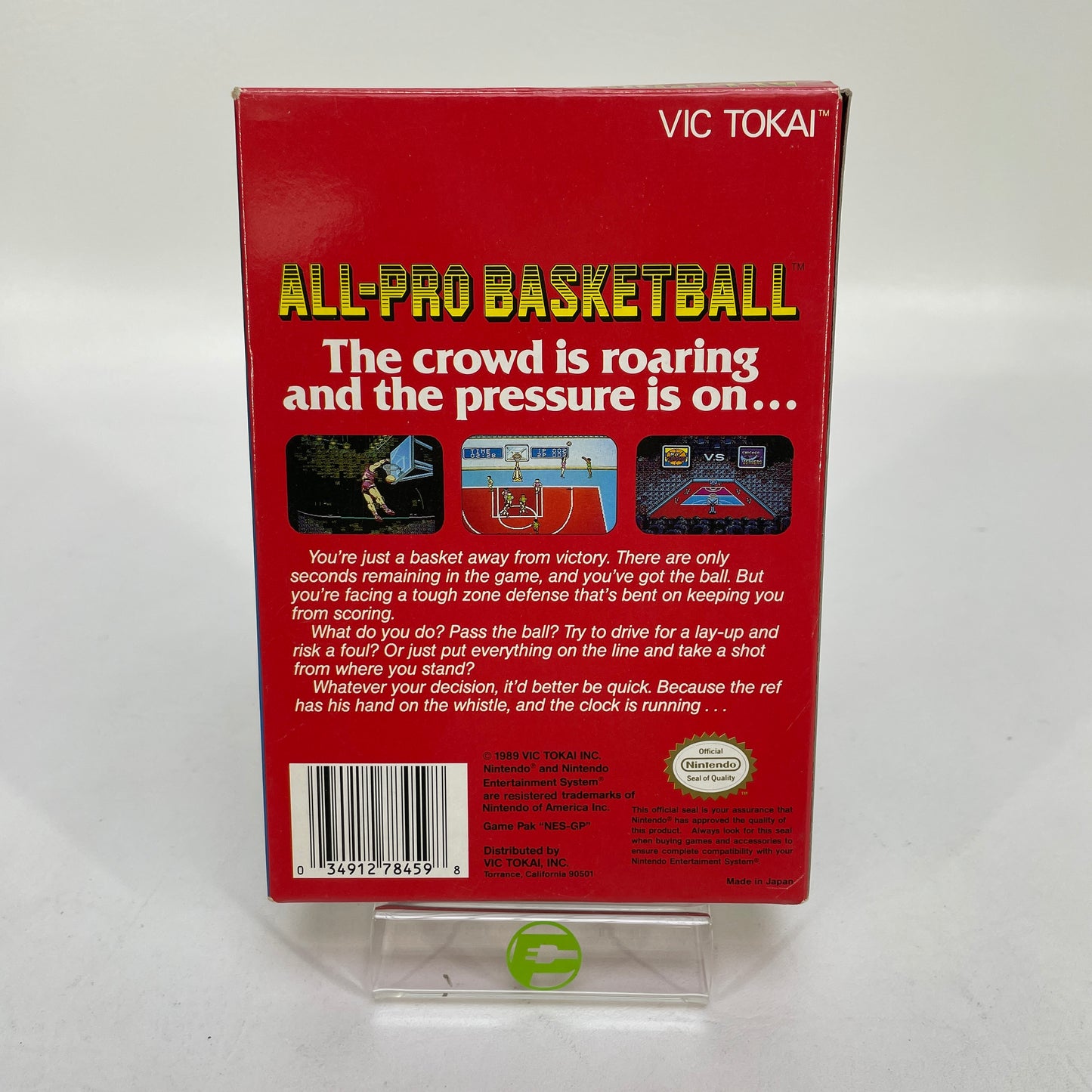 All-Pro Basketball (Nintendo NES, 1989)