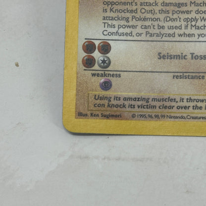 Pokémon TCG Base Set Machamp (1st Edition) (Shadowless) 8/102 Holo English