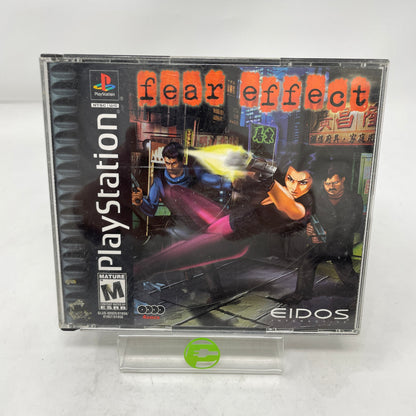 Fear Effect (Sony PlayStation 1 PS1, 2000)