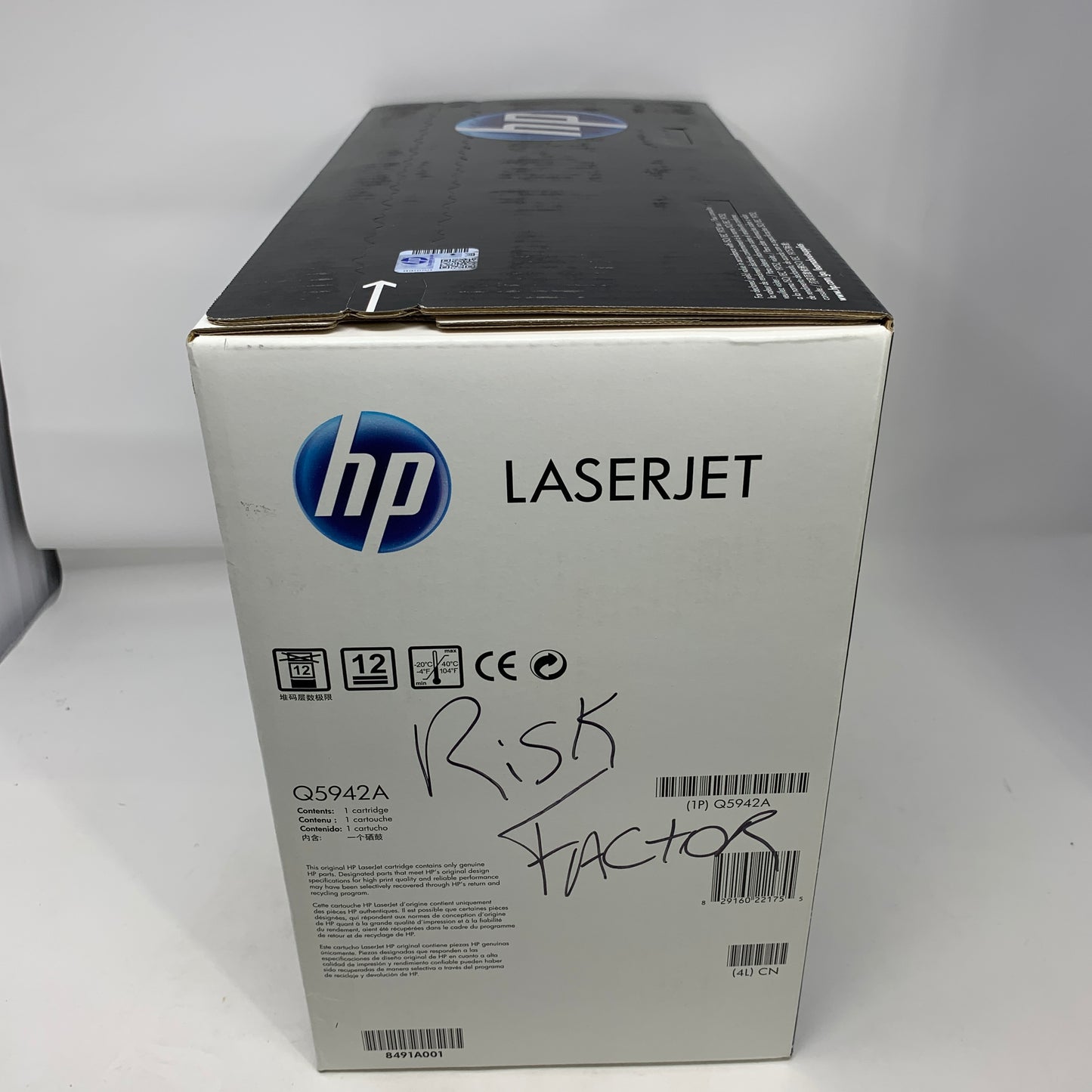 New HP 42A Q5942A Black Print Cartridge