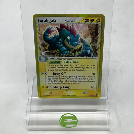 Pokémon TCG EX Dragon Frontiers Feraligatr 2/101 Holo English
