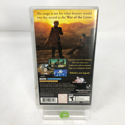 Final Fantasy Tactics: The War of the Lions (Sony PlayStation Portable PSP, 2007)