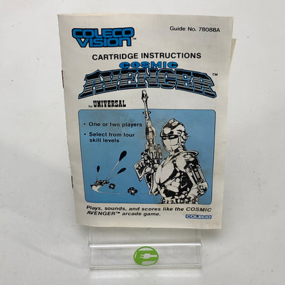 Cosmic Avenger (Coleco Vision, 1981)