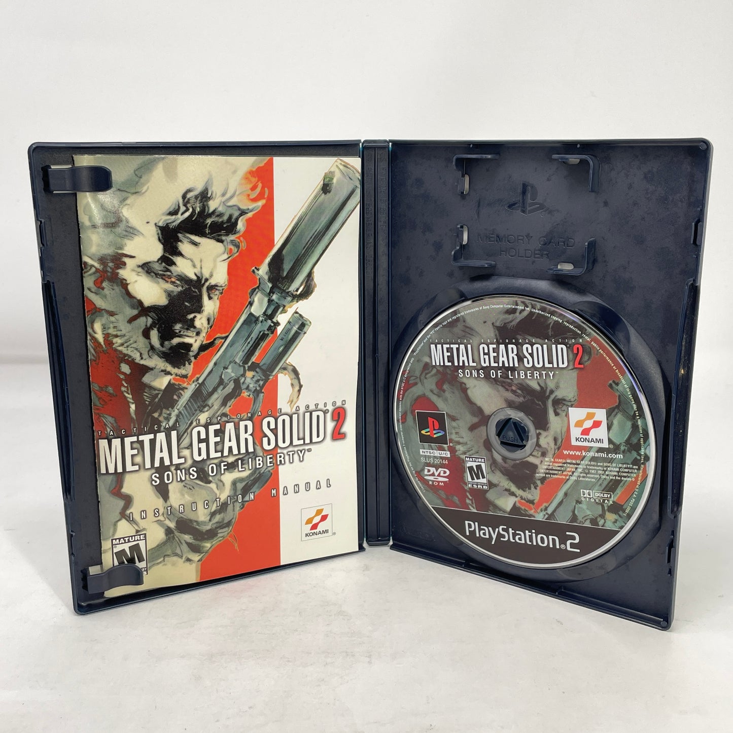 Metal Gear Solid 2 (Sony PlayStation 2 PS2, 2001)