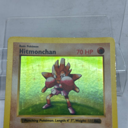 Pokémon TCG Base Set Hitmonchan 7/102 Holo English