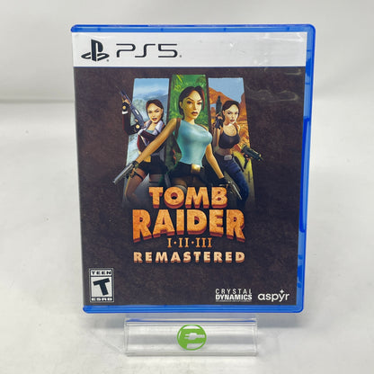 Tomb Raider I-III Remastered (Sony PlayStation 5 PS5, 2024)