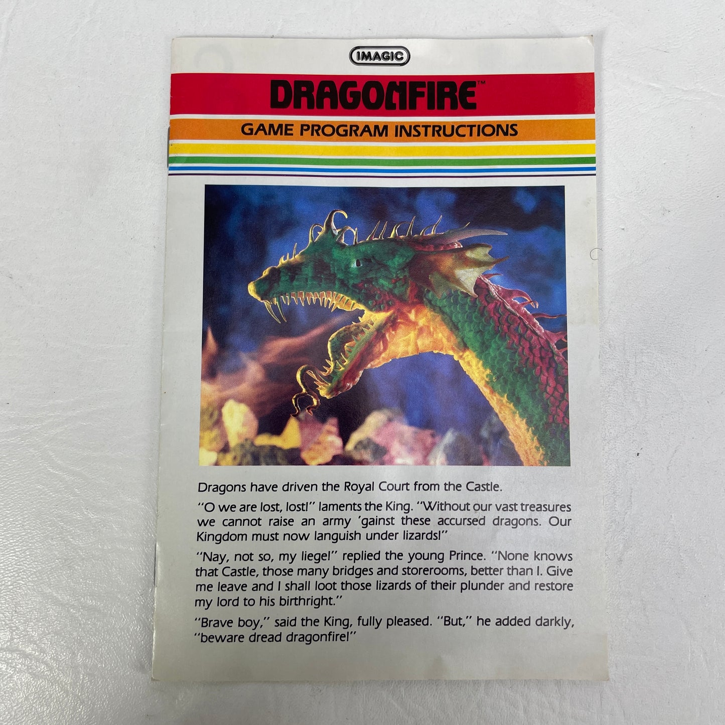 Dragonfire (Atari 2600, 1981)