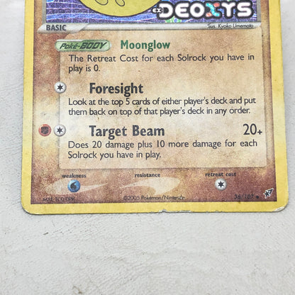 Pokémon TCG EX Deoxys LunaTone 36/107 Reverse Holo English