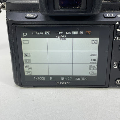 Sony Alpha A7 II 24.3MP Mirrorless Digital Camera 2041 Shutter Count