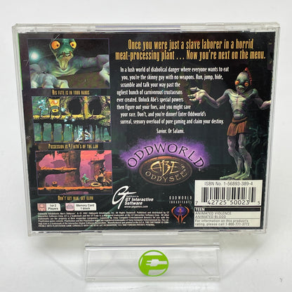 Oddworld Abe's Oddysee (Sony PlayStation 1 PS1, 1997)