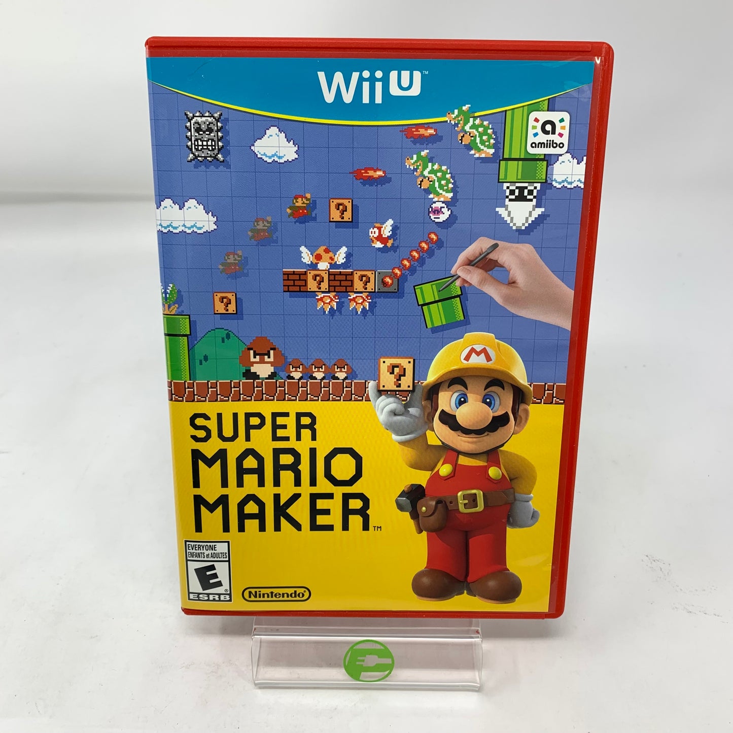 Super Mario Maker [Book Bundle] (Nintendo Wii U, 2015)