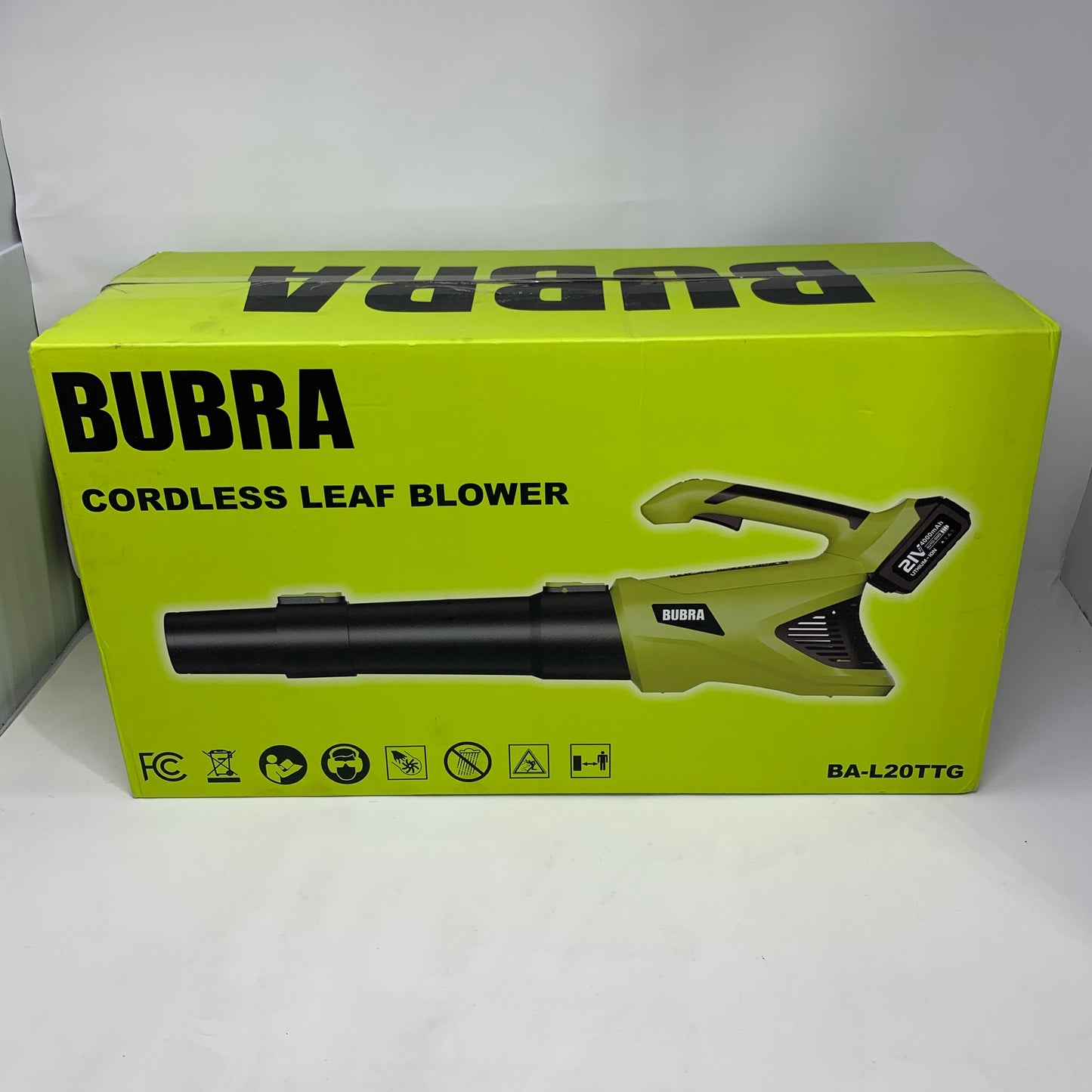 New Bubra BA-L20TTG 21V Cordless Leaf Blower