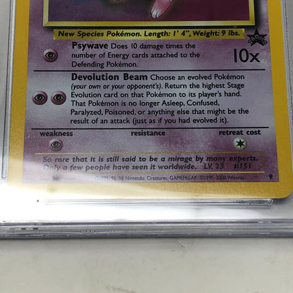 Pokémon TCG Black Star Promos 9 Mew 9 Holo English Rated 10