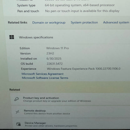 HP Laptop 255 G10 15.6" Ryzen 7 7730U 2.0GHz 32GB RAM 1TB SSD