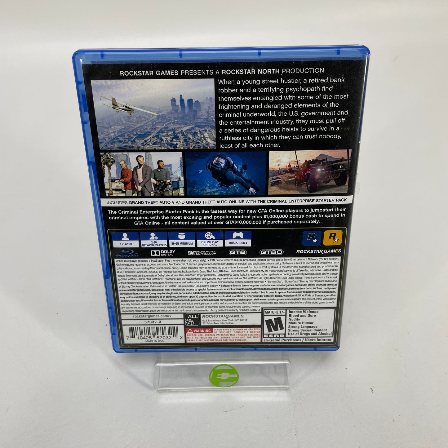 Grand Theft Auto V [Premium Edition] (Sony PlayStation 4 PS4, 2018)