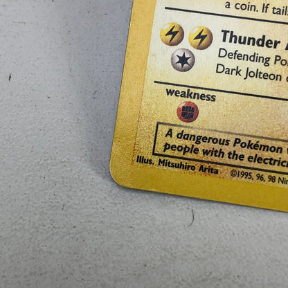 Pokémon TCG Team Rocket Dark Jolteon (1st Edition) 38/82 Regular English