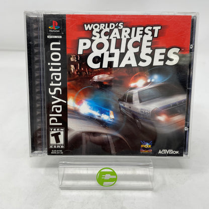 Worlds Scariest Police Chases (Sony PlayStation 1 PS1, 2001)