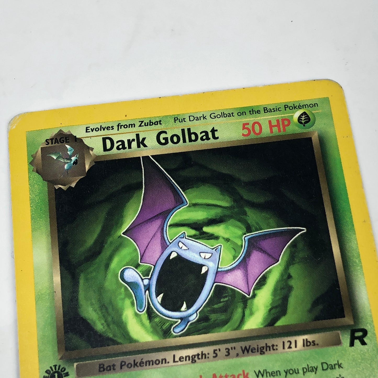 Pokémon TCG Base Set Dark Golbat 24/82 English