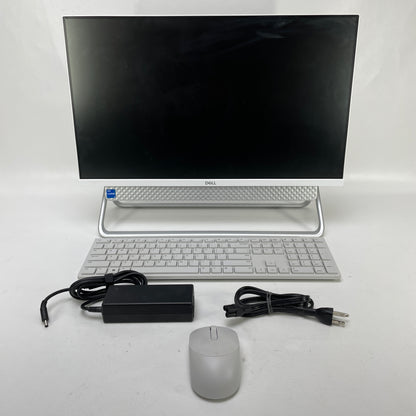 Small Crack Dell Inspiron 5400 24" AIO i5-1135G7 8GB RAM 512GB NVMe w/Power Cord