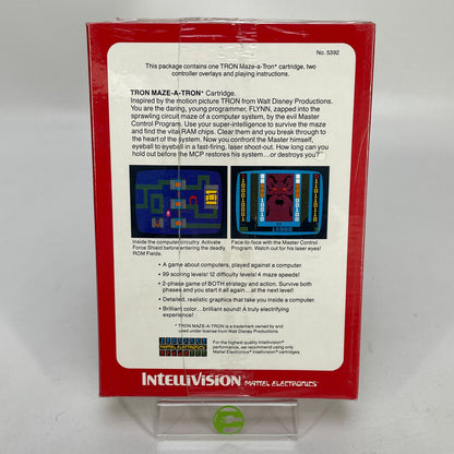 New Tron Maze-a-Tron (Mattel Intellivision, 1981)