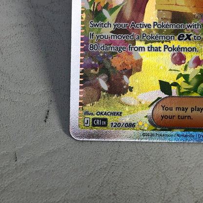 Pokémon TCG Chaos Rising AZ's Tranquility 120/086 Holo English