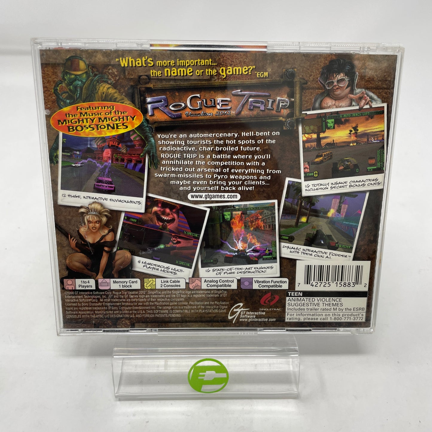 Rogue Trip Vacation 2012 (Sony PlayStation 1 PS1, 1998)